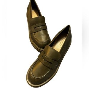 Men's Olive Loafers